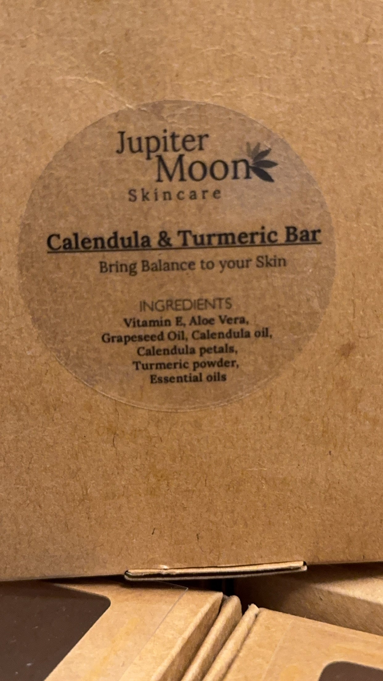 Calendula and Turmeric Bar