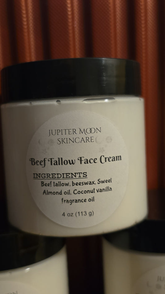 Beef Tallow Face Cream 4oz