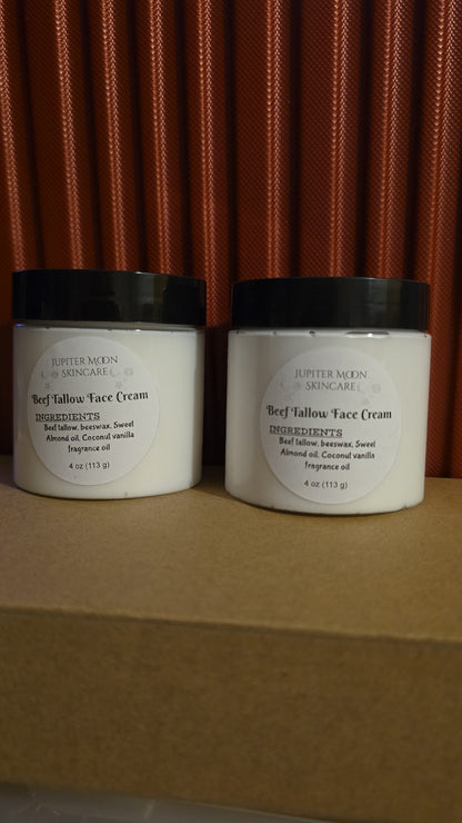 Beef Tallow Face Cream 4oz