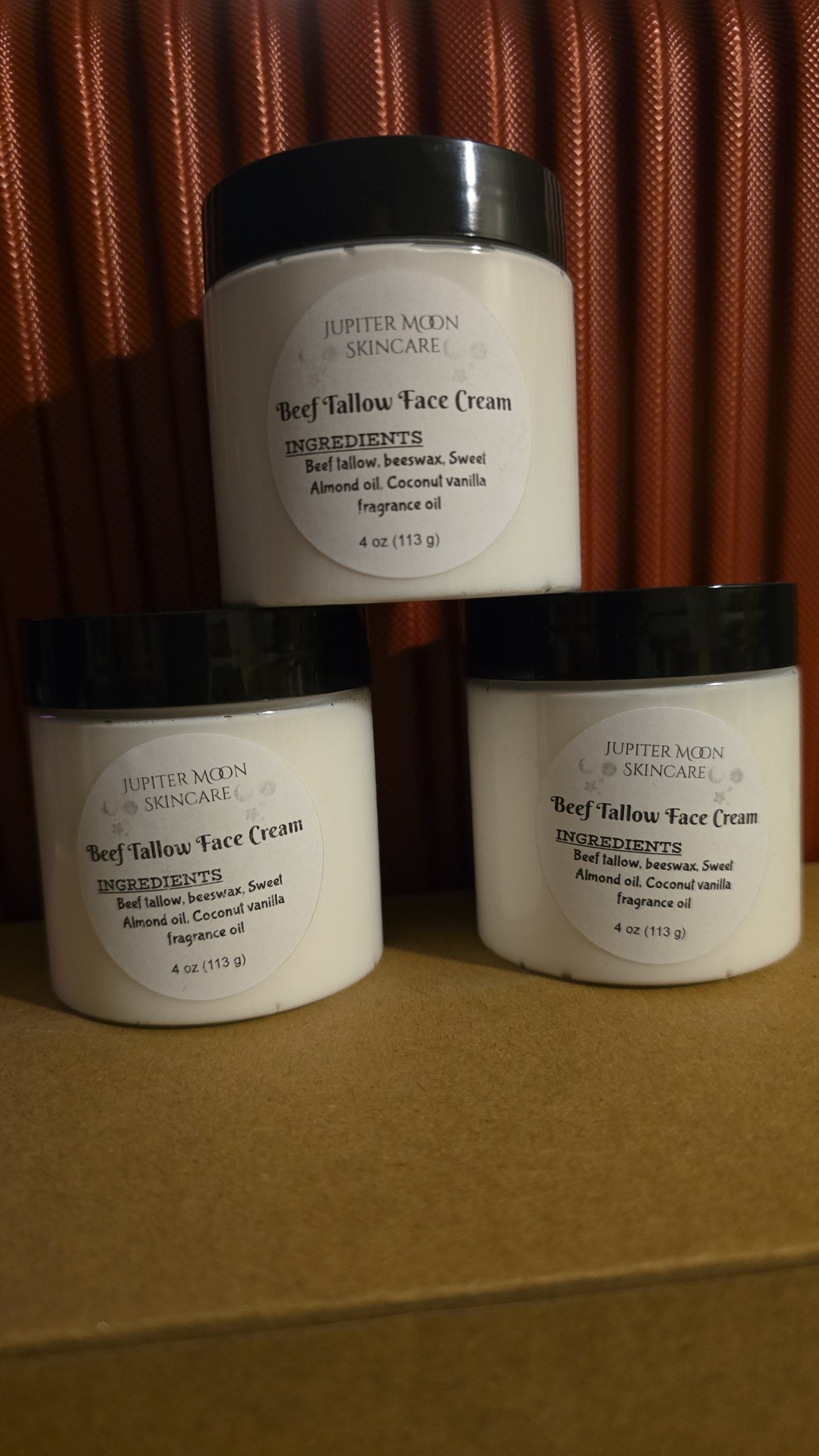 Beef Tallow Face Cream 4oz