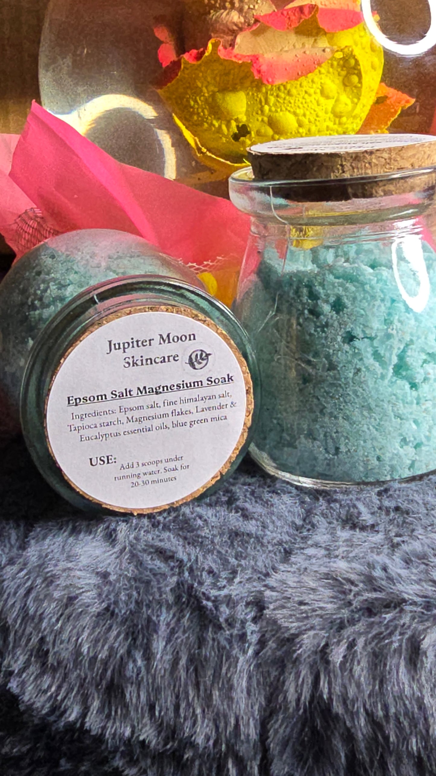 Epsom Salt Magnesium Soak 3.4oz